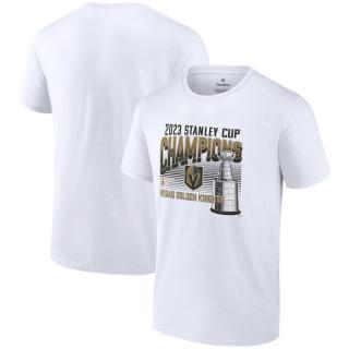 Pánské tričko Vegas Golden Knights 2023 Stanley Cup Champions White Velikost: XXXL