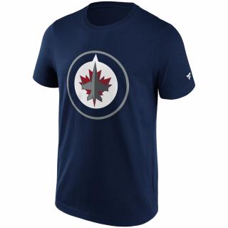 Pánské tričko Winnipeg Jets Primary Logo Graphic T-Shirt Velikost: L