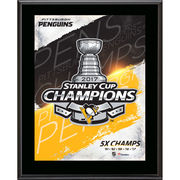 Pittsburgh Penguins Fanatics Authentic 2017 Stanley Cup Champions 10.5  x 13  Champions Logo Sublimated Plaque