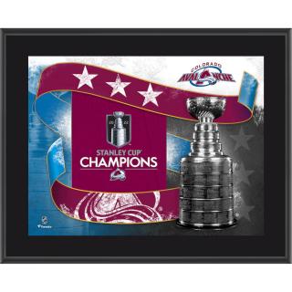 Plaketa Colorado Avalanche 2022 Stanley Cup Champions 10.5  x 13  Champions Logo Sublimated Plaque