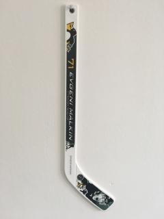 Plastová Minihokejka #71 Evgeni Malkin Pittsburgh Penguins