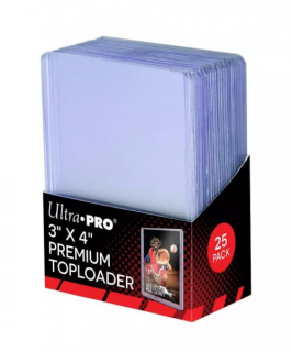 Plastový obal na hokejové karty UP Toploader 35pt Premium 25 ks