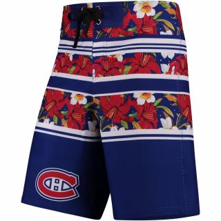 Plavky Montreal Canadiens Floral Stripe Boardshorts Velikost: L