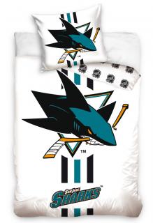 Povlečení San Jose Sharks TIP White