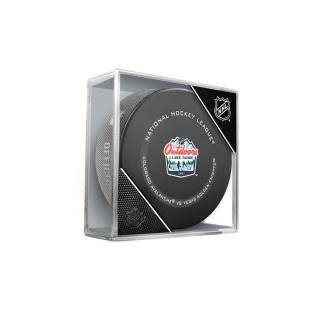 Puk 2021 NHL Outdoor Games at Lake Tahoe Official Game Puck Vegas Golden Knights vs. Colorado Avalanche