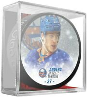 Puk Anders Lee #27 New York Islanders Glitter Puck