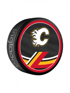 Puk Calgary Flames Reverse Retro Jersey 2022 Souvenir Collector Hockey Puck