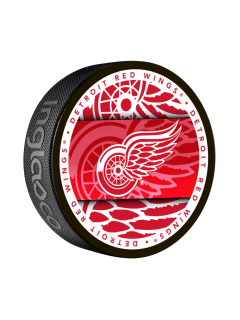 Puk Detroit Red Wings Medallion Souvenir Collector Puck