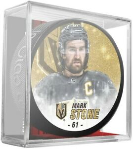 Puk Mark Stone #61 Vegas Golden Knights Glitter Puck