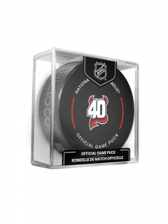 Puk New Jersey Devils Official Game Puck 2022-2023 40th Anniversary