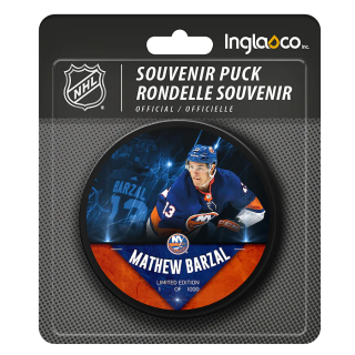 Puk New York Islanders Mathew Barzal #13 Exclusive Player Hockey Puck - Limited Edition of 1000