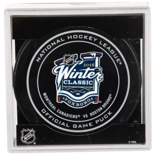 Puk NHL Winter Classic 2016 - Bruins vs. Canadiens - Official Game Puck