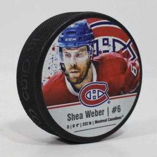 Puk Shea Weber #6 Montreal Canadiens Souvenir Hockey Puck