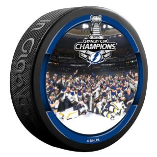 Puk Tampa Bay Lightning 2020 Stanley Cup Champions  Team Celebration Hockey Puck