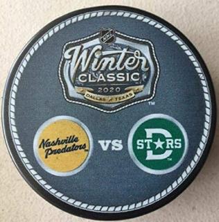 Puk Winter Classic 2020 Dallas Texas Official Puck Team Badges