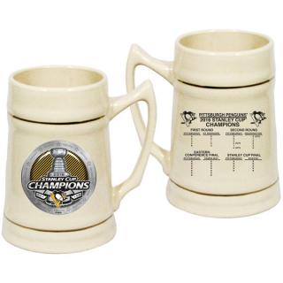 Půllitr Pittsburgh Penguins 2016 Stanley Cup Champions Stein