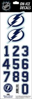 Samolepky na helmu Tampa Bay Lightning Decals Royal