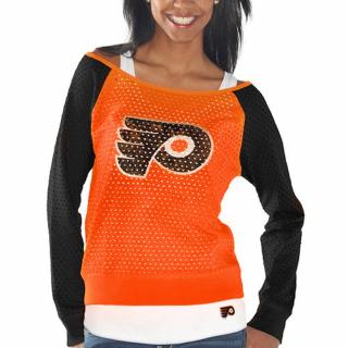 Set dámských triček Philadelphia Flyers Holey Long Sleeve Top and Tank Top II Set Velikost: S