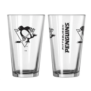 Sklenice Pittsburgh Penguins Boelter Satin Etch Pin Glass