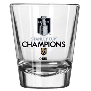 Sklenička Vegas Golden Knights 2023 Stanley Cup Champions 2oz. Shot Glass