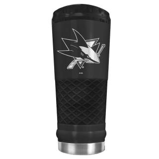 Termohrnek San Jose Sharks Black Stealth Matte Tumbler