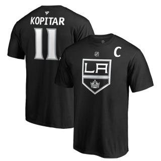 Tričko #11 Anze Kopitar Los Angeles Kings Stack Logo Name & Number Velikost: XXL