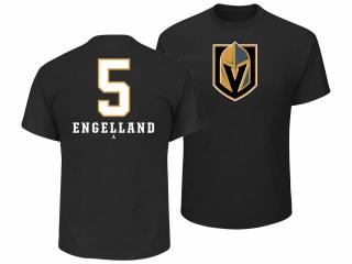 Tričko #5 Deryk Engelland Vegas Golden Knights Majestic Velikost: L