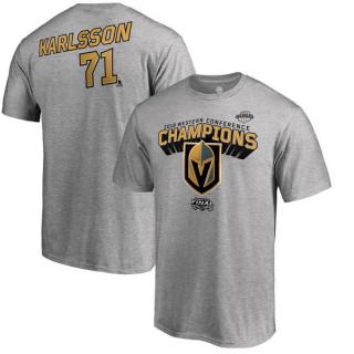 Tričko #71 William Karlsson Vegas Golden Knights 2018 Western Conference Champions Velikost: M