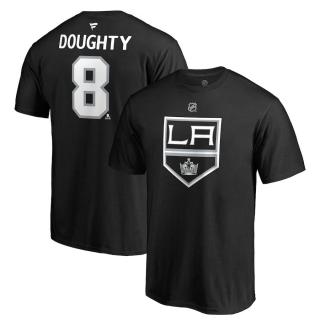 Tričko #8 Drew Doughty Los Angeles Kings Stack Logo Name & Number Velikost: 3XL