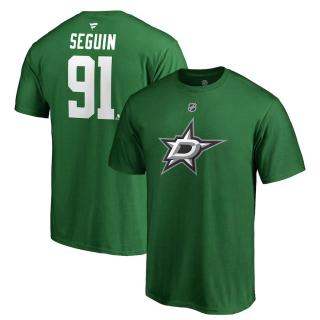 Tričko #91 Tyler Seguin Dallas Stars Stack Logo Name & Number Velikost: L
