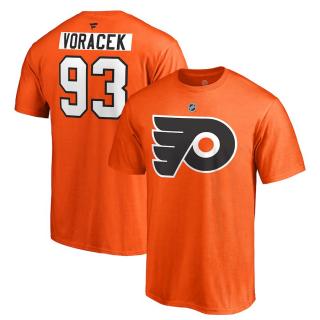Tričko #93 Jakub Voráček Philadelphia Flyers Stack Logo Name & Number Velikost: L