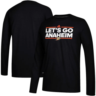 Tričko Anaheim Ducks Local Ultimate Dassler Long Sleeve Velikost: L