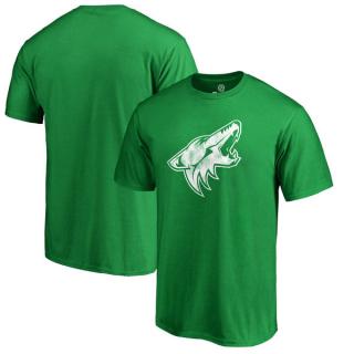 Tričko Arizona Coyotes St. Patrick's Day White Logo Velikost: M