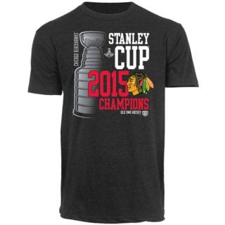 Tričko Chicago Blackhawks 2015 Stanley Cup Champions Girard Bi-Blend Velikost: L