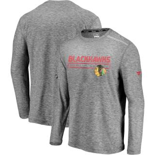 Tričko Chicago Blackhawks Authentic Pro Clutch Long Sleeve Velikost: S