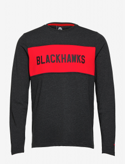 Tričko Chicago Blackhawks Iconic Back To Basics Long Sleeve Velikost: XS