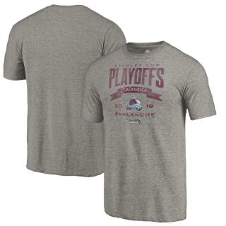 Tričko Colorado Avalanche 2019 Stanley Cup Playoffs Bound Buzzer Beater Tri-Blend Velikost: L