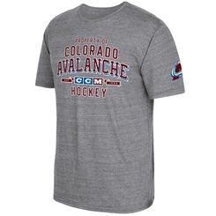 Tričko Colorado Avalanche CCM Property Block Tri-Blend Velikost: L