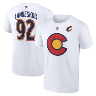 Tričko Colorado Avalanche Gabriel Landeskog #92 Special Edition 2.0 Name & Number T-Shirt Velikost: S