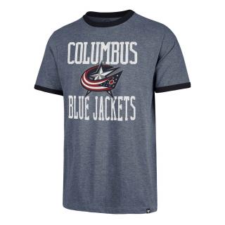 Tričko Columbus Blue Jackets Belridge '47 CAPITAL RINGER Tee Velikost: S