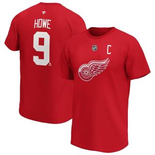 Tričko Gordie Howe #9 Detroit Red Wings Alumni Player Velikost: L