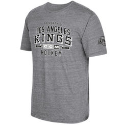 Tričko Los Angeles Kings CCM Property Block Tri-Blend Velikost: L