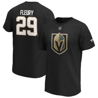 Tričko Marc-Andre Fleury Vegas Golden Knights Iconic Name & Number Graphic Velikost: 2XL