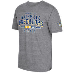 Tričko Nashville Predators CCM Property Block Tri-Blend Velikost: XXL