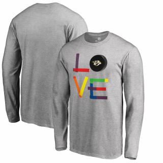 Tričko Nashville Predators Hockey Is For Everyone Love Square Velikost: M