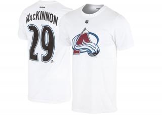 Tričko Nathan MacKinnon Colorado Avalanche Tee Flat Velikost: L