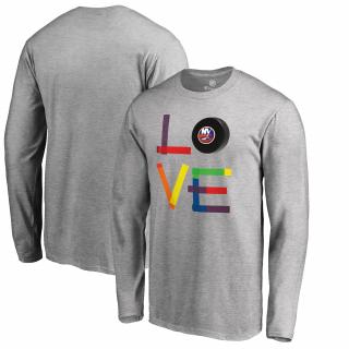 Tričko New York Islanders Hockey Is For Everyone Love Square Velikost: XL