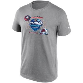 Tričko NHL Global Series 2022 Columbus Blue Jackets VS Colorado Avalanche Hometown Match-Up Graphic T-Shirt Velikost: 3XL
