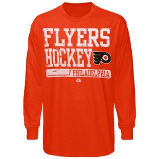 Tričko Philadelphia Flyers Puffless Goal Cage - dlouhý rukáv Velikost: XL