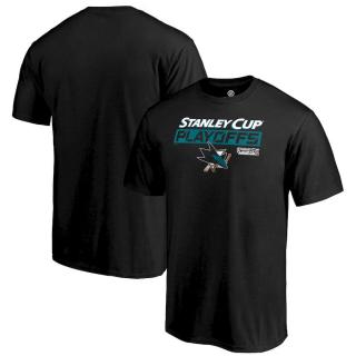 Tričko San Jose Sharks 2019 Stanley Cup Playoffs Bound Body Checking Velikost: L